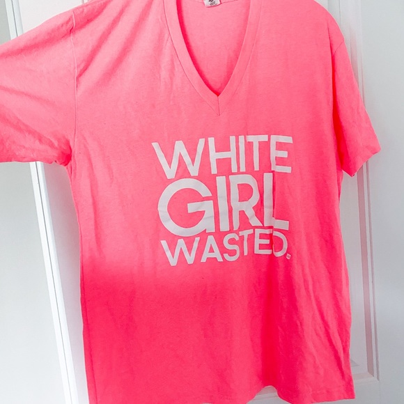 ⚡️Jenna Marbles ‘White Girl Wasted’ tee-EUC - Picture 2 of 3